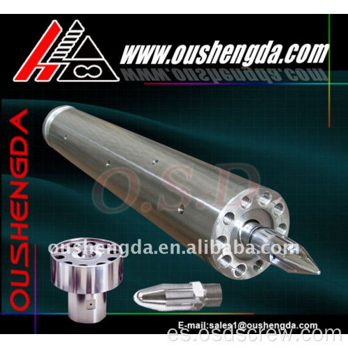 máquina de moldeo por inyección tornillo barril boquilla punta En GEL 4550/700 A rburg ZHOUSHAN